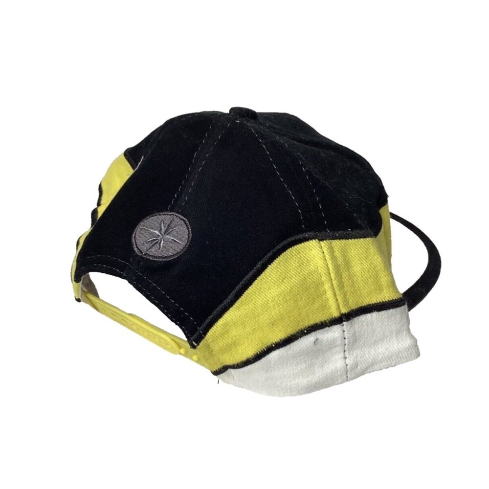 Polaris Watercraft Baseball Hat Snapback Yellow Black Polaris Official Gear - Picture 2 of 4